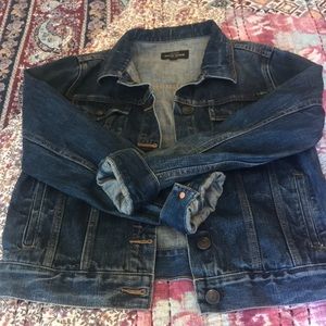 J. Crew Indigo Denim Jean Jacket